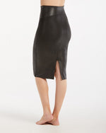 Faux leather pencil skirt SPX 20190R