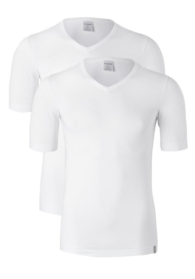 95/5 SHIRT V-HALS 2-PACK 137163