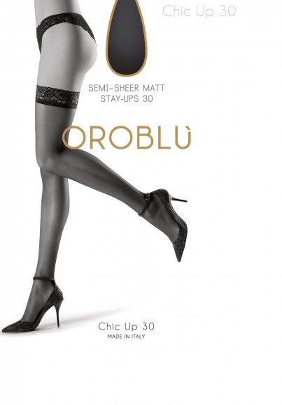 Bas Chic Up 30 stocking 30 den Lycra Stay-Up VOBC 01001