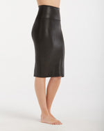 Faux leather pencil skirt SPX 20190R