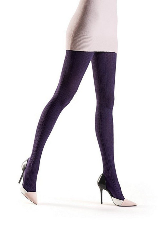 Fine Cotton Renee Tights Cable VOBFC 30T0