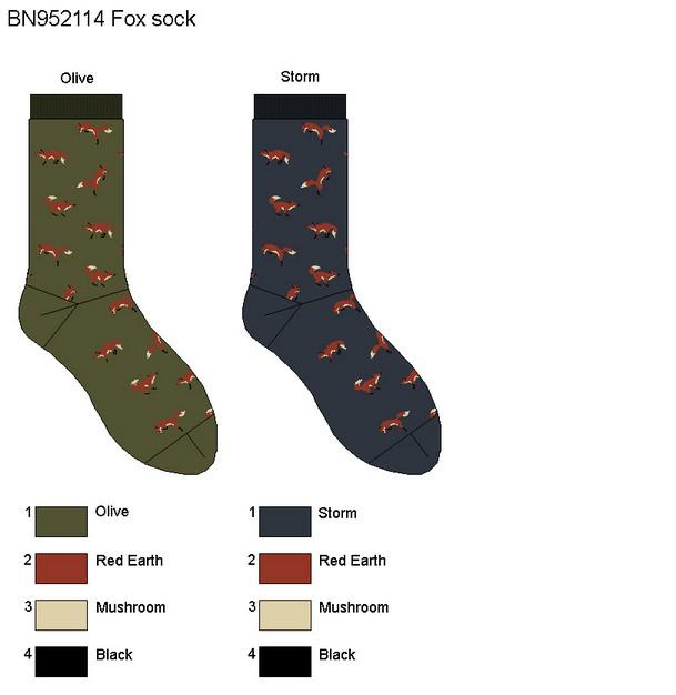 Fox Sock BN 952114