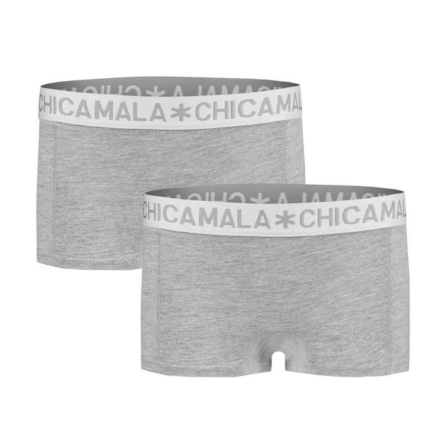 Girls 2- Pack Boxershort Solid 1215JBasic