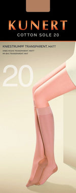 Kniestrumpf Cotton Sole 110179800
