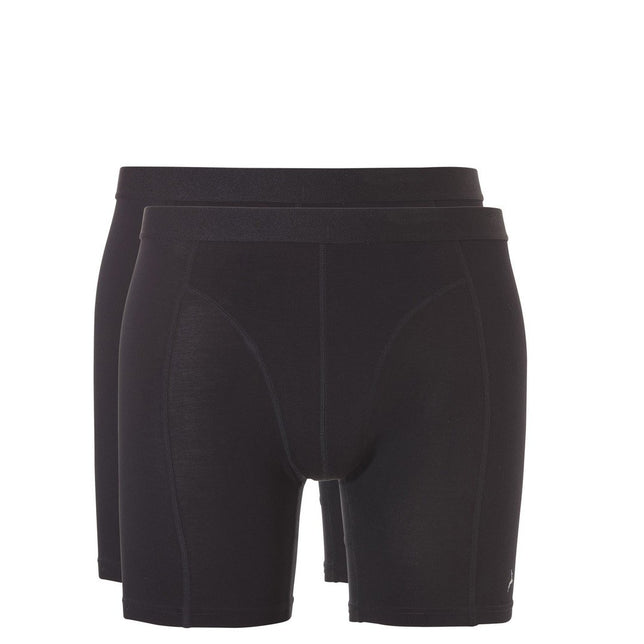 Heren basic shorts lang 2-pack 30863