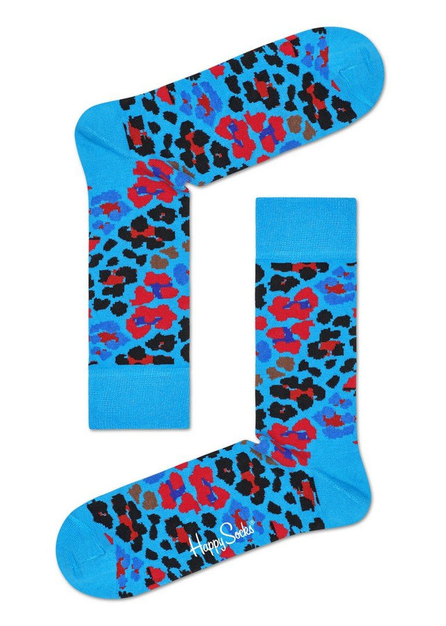 Multi Leopard Sock MLE01