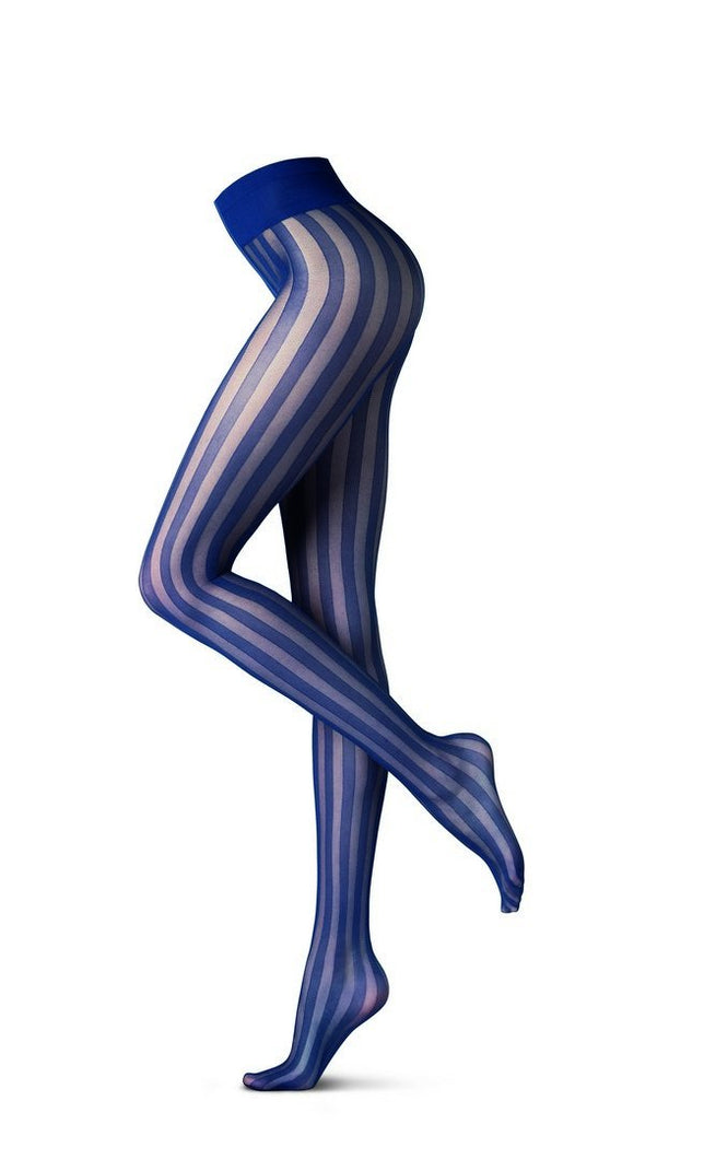 Pinstripe panty, modieus, 20 denier, VOBC 65865