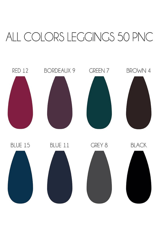PNC All Colors 50 Legging  lycra Opaque VOBC 01190