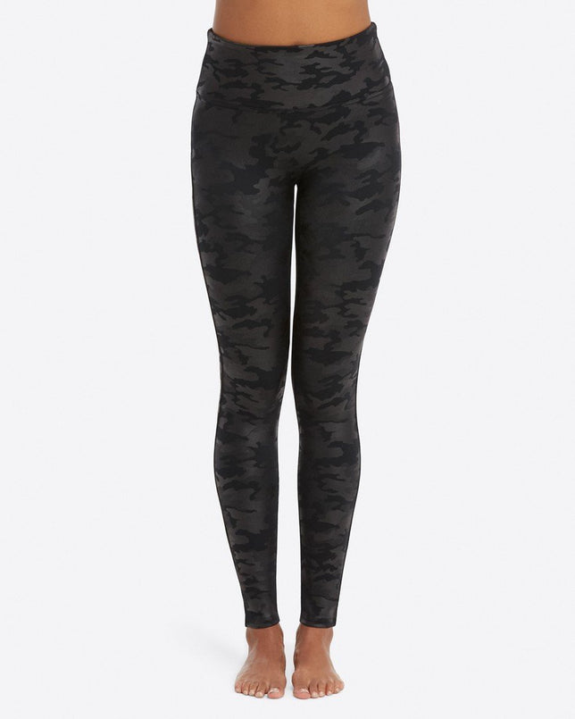 SPANX Faux Leather Camo Leggings SPX 20185R