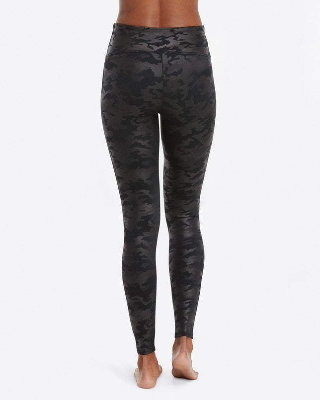 SPANX Faux Leather Camo Leggings SPX 20185R