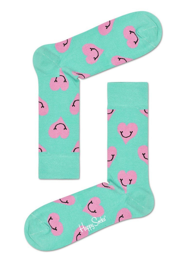 Smiley Heart Sock SMH01