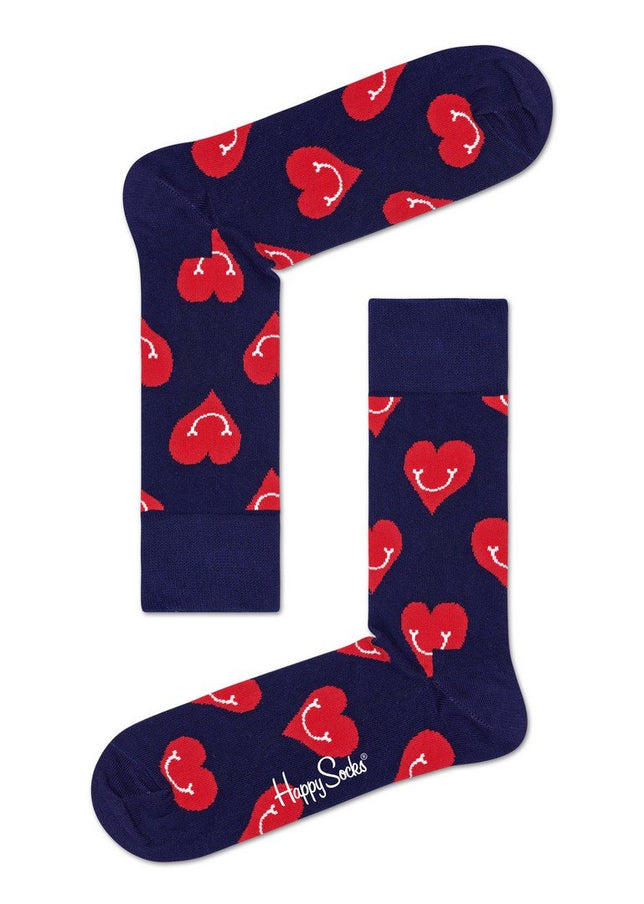Smiley Heart Sock SMH01